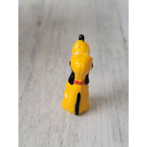 Miniature Pluto Mickey Mouse dog accessory play toy figure - Picture 3 of 5